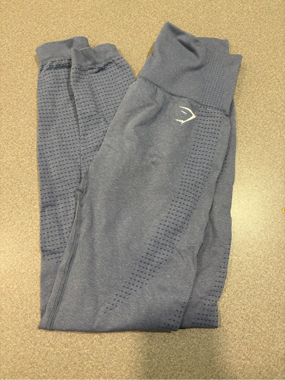 Gymshark Light Blue Seamless High-Waist Leggings